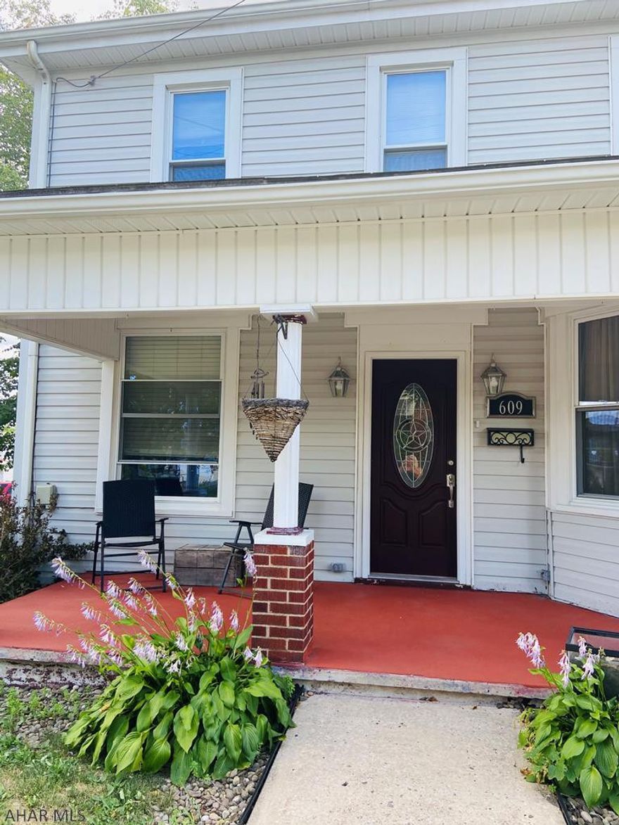 Adorable two story home located on a nice sized lot in Martinsburg.  The lot has a lot of mature trees and a deck for entertaining, you will also love the additional square footage in the large garage like building at the back of home,it could be anything form a workout space, movie room or man cave.  The inside has an updated kitchen, bathrooms and modern touches throughout, The porch off the master bedroom will be a great place to relax from your day.    Don't wait schedule your showing now, this little gem wont last.