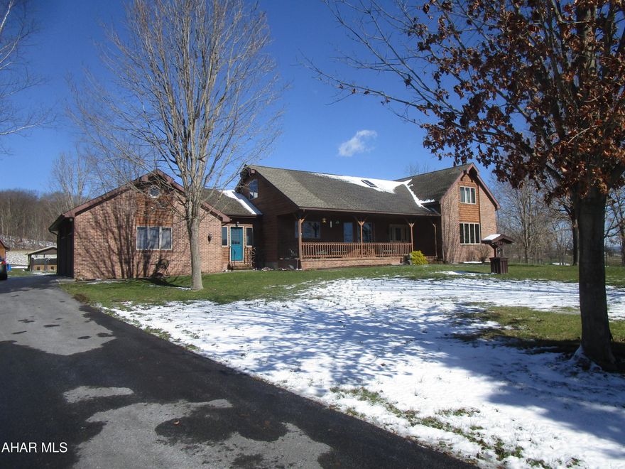 FOR COMPARABLE PURPOSES ONLY.

Stocked pond; cabin; beautiful land on both sides of Valley Road.  A quality-built home!