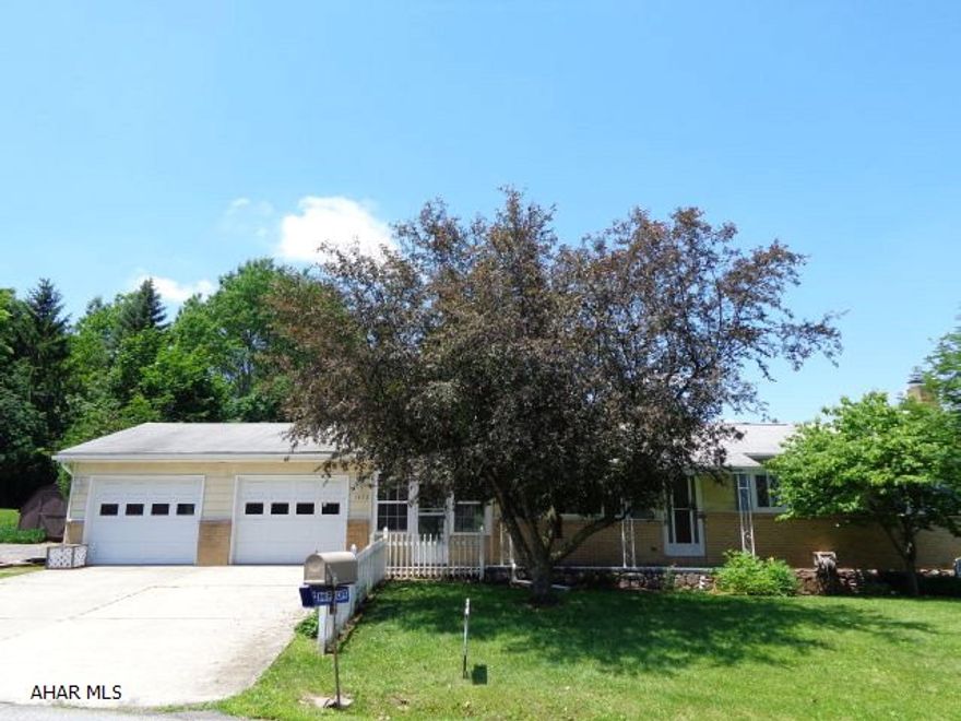 Drastic Price Reduction! Looking for a desirable neighborhood? This dazzling 3 bedroom, 2 bath, ranch home offers an updated eat-in kitchen with skylight, an enclosed brezzeway, 2 car garage, A/C, shed, finished basement with fireplace, laundry shute. The gas line runs right in front of the house to tap on to, the tap on fee estimate is $1800. $1000 carpet allowance with an acceptable offer.