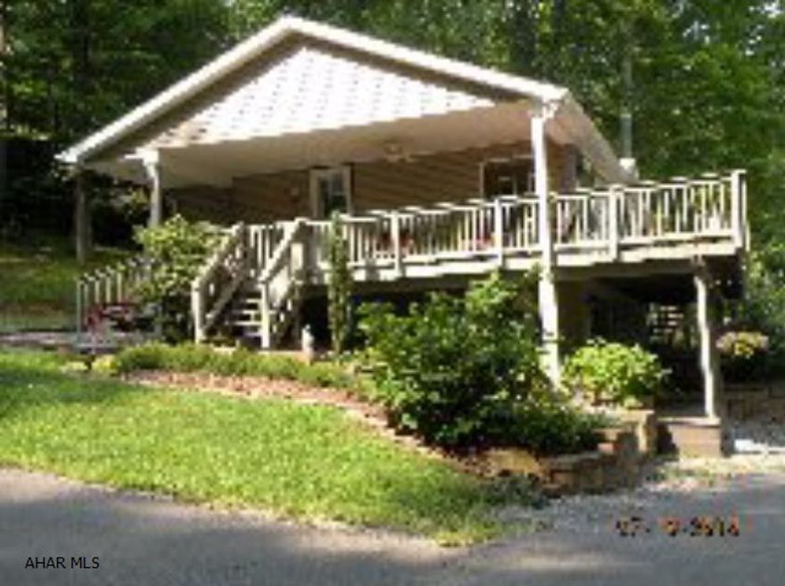 Attractive well maintained home on 3 lots, 3 BR., 3 bath, Great family room, central air, central vac, 2 car garage. All the amenities of Glendale Yearound. Minutes from Prince Gallitzin State Park & Rock Run ATV Trails