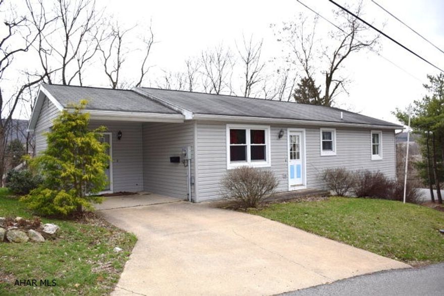 Nice ranch home with everything you need on one level.  First floor laundry and mud room, large eat-in kitchen.  Spacious living room.  Basement has finished room formerly used as bedroom.  The remainder of basement could be easily finished and is plumbed for a bathroom.