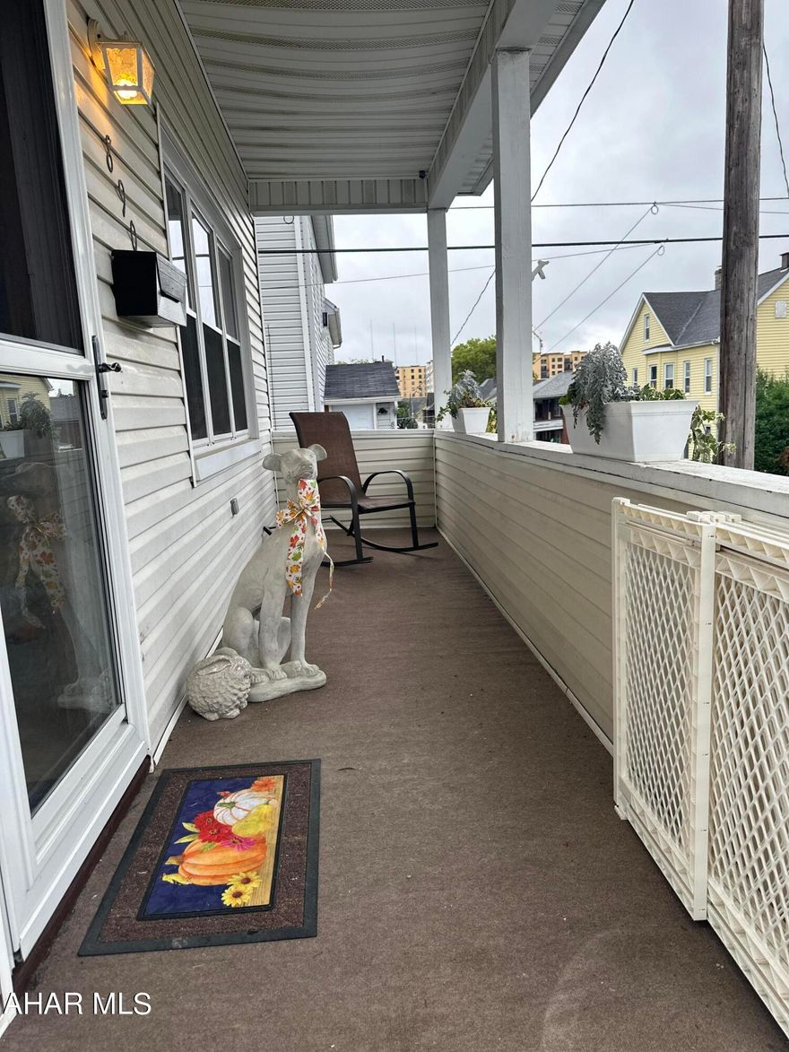 Move-In Ready 2-Bedroom Home for Sale! Conveniently situated in a welcoming neighborhood, this charming home is perfect for first-time buyers or those looking to downsize. The property features a low-maintenance vinyl fence for privacy, along with a covered front porch that's perfect for relaxing with a cup of coffee or greeting neighbors.
Step inside to a cozy living area that flows seamlessly into the eat-in kitchen, providing a great space for gatherings.
The ample space in the eat-in kitchen is equipped with plenty of cabinetry, making it both functional and inviting.
This home includes two bedrooms, with updated carpet in the main bedroom for added comfort. A well-appointed bathroom completes the layout, offering everything you need. Recent upgrades include a newer roof and hot water tank, ensuring peace of mind for years to come. The fenced backyard provides a safe area for pets or other outdoor activities.  Don't miss this opportunity! This home is truly move-in ready and waiting for you to make it your own. Schedule a showing today!