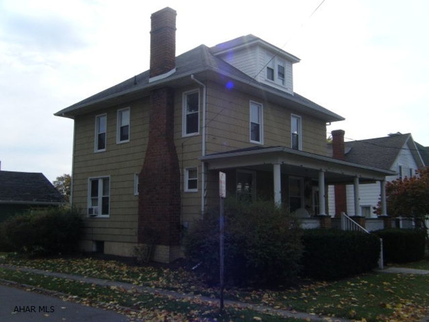 Has been set up as a duplex for a number of years. Private entry to 2nd floor unit. Separate electric meters. One furnace, 1 water meter.