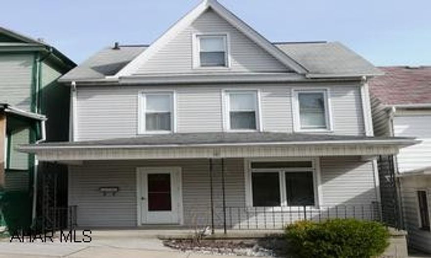 Beautiful 4 Bedroom, 1 1/2 Bath, 2 1/2 Story.  Finished 3rd Floor, Nice Kitchen, Newer Laminate Flooring on 1st Floor.  Above Ground Pool, Deck and More!!  Well priced at only $49,900. Don't miss out! A Must See!!!!  Seller will consider article of agreement.