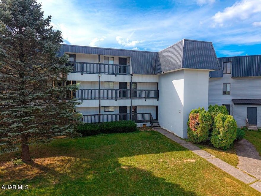 Welcome to this beautifully renovated, fully furnished 2-bedroom, 2-bath fully furnished corner unit condo that has a 5ft electric fireplace that adds ambiance and warmth, located on the first floor &  in the heart of the Blue Knob mountain area. This unit has been completely gutted and redone, offering a fresh, modern space with the convenience of sharing only one wall with neighbors for added privacy. Some furnishings custom made and of fantastic quality.

Enjoy all the amenities, HOA  includes WiFi and high-speed internet, indoor/outdoor pools, tennis courts, and a conference room area. Just a short walk takes you to the Blue Knob Clubhouse Bar & Grill, perfect for a casual meal. The Blue Knob Ski resort only 5 minutes away, you'll have four-season recreation right at your fingertips.

Nature lovers will appreciate being approx. 30 mins to three lakes, Historic Downtown Bedford,  the renowned Bob's Creek for some of the best fishing stocked with Rainbow & Brown Trout, and endless hiking trails throughout Blue Knob State Park. Whether you're looking for a mountain getaway, investment property, or full-time living, this condo combines modern comfort with unbeatable location.  Buyer to verify sq ft