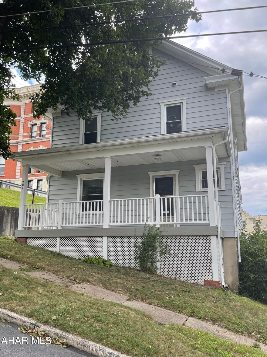 Enjoy the views sitting out on the front porch of this adorable, turnkey, completely updated 3 bedroom, 1.5 bath home.  This home offers new flooring and paint throughout, kitchen remodel, bathroom updates, electrical upgrade. newer windows and more