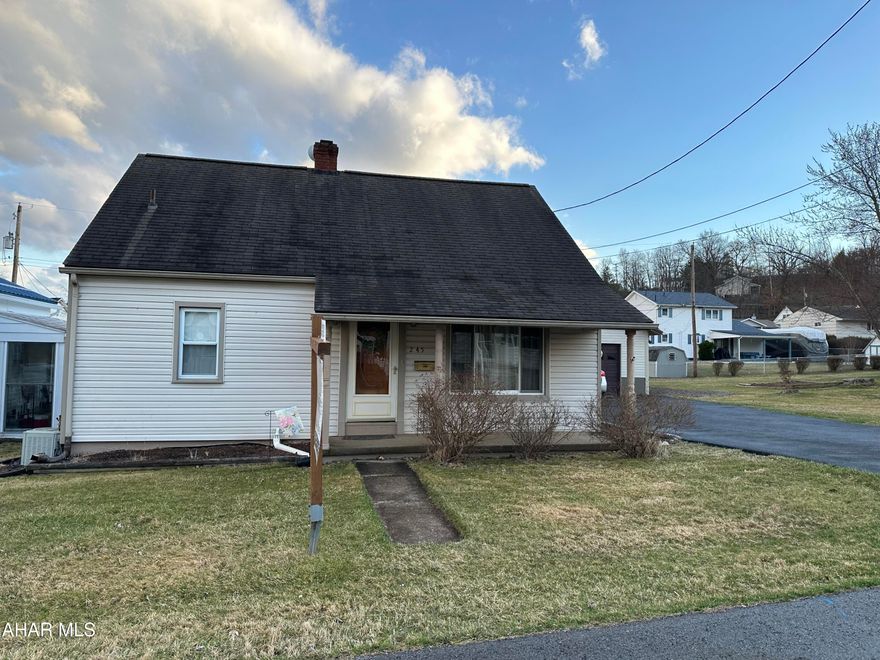 **Charming 4-Bedroom Home Near PSU Altoona!** 

Welcome home! Nestled in the vibrant and active community surrounding Penn State Altoona, this beautiful 4-bedroom, 2-bath residence is perfect for families and outdoor enthusiasts alike. With its prime location, you'll enjoy easy access to walking paths, parks, and all the amenities that this beautiful area has to offer.

As you enter, you'll be greeted by a warm and inviting atmosphere. The updated kitchen, featuring a spacious peninsula, serves as a perfect gathering spot for family and friends. 

This home offers a first floor master bedroom along with a full bathroom. This thoughtfully designed layout provides the privacy and convenience you desire, allowing you to unwind after a long day.

Venture down to the finished basement where you'll find a fantastic family room complete with a cozy pellet stove, perfect for those chilly evenings. This is a multifunctional space. Whether it's movie night or a friendly gathering, this basement is versatile!

Step outside to discover a large flat lot that welcomes a variety of outdoor activities. The generous yard features ample space for kids to play, gardening, or even hosting summer barbecues. The oversized garage provides plenty of room for vehicles and additional storage, while a convenient shed offers extra space for your outdoor tools and equipment.

Located in the PSU Altoona vicinity, this home is surrounded by scenic walking paths and recreational areas. Whether you enjoy biking or simply taking leisurely strolls, you'll find plenty of options right at your doorstep. Plus, with easy access to local restaurants and shopping, everything you need is just minutes away.

This home is a great find, combining modern conveniences with a warm, welcoming ambiance. This property offers the perfect blend of comfort and location. 

Schedule your private showing today and discover the many reasons why this beautiful home is the perfect place to start your next chapter!