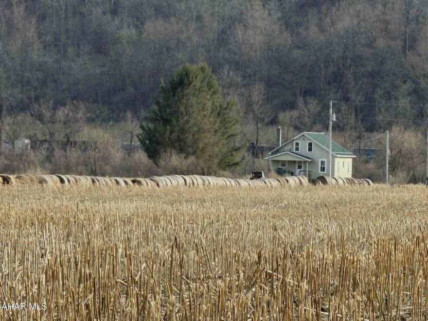 ONCE IN A LIFETIME OPPORTUNITY!!  UP TO APPROXIMATELY 150 ACRES OF TILLABLE FARMLAND WITH ROUGHLY 1 MILE OF JUNIATA RIVER FRONTAGE ON ONE OF THE NICEST, MOST SOUGHT AFTER STRETCHES OF TROUT FISHING WATERS IN PENNSYLVANIA!! This stretch of water consists of excellent diversity from riffles to deep holes, holding large browns and rainbows. This parcel lies between the town of Barree and Petersburg. This is an opportunity to own a quaint home situated on a proposed 150 acres.  The possibilities of this property are nearly endless.  It also offers some wooded land on the field edges to chase after rutting bucks in the fall and a steady population of turkeys for those who love to chase spring gobblers.  Across the river is a plethora of public land for hiking, hunting or whatever you choose to your liking.  Don't miss out on this opportunity!!   The current parcel consists of approx. 200 acres. The seller is willing to sell up to approximately 150 acres of the 200. The sale of this property is contingent upon the agreed upon acreage between buyer and seller and successful subdivision through the township and county.  Additionally, the current driveway will be recorded as an easement/right of way to the remaining acreage.  The home on the property is currently leased out month to month.  Seller is also open to a possible leaseback of the tillable acreage from a prospective buyer.