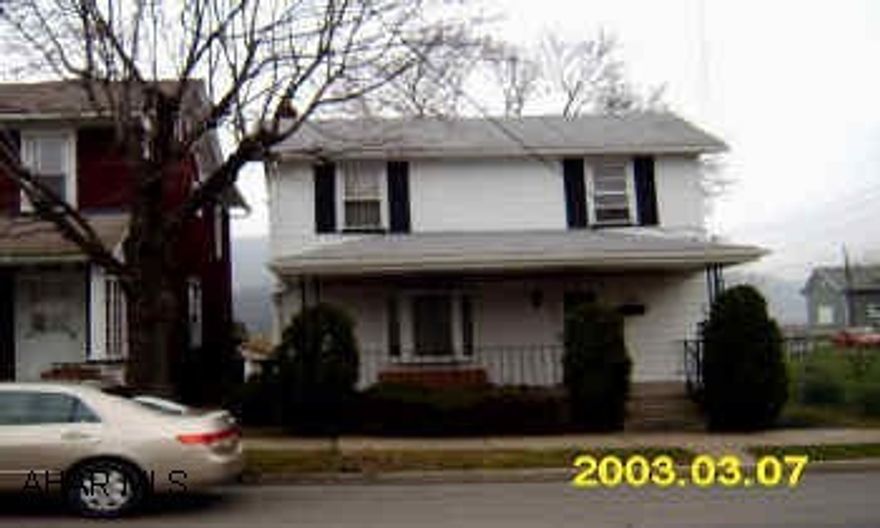 property is being sold "as is"  Plumbing may be frozen. Great location, good opportunity!