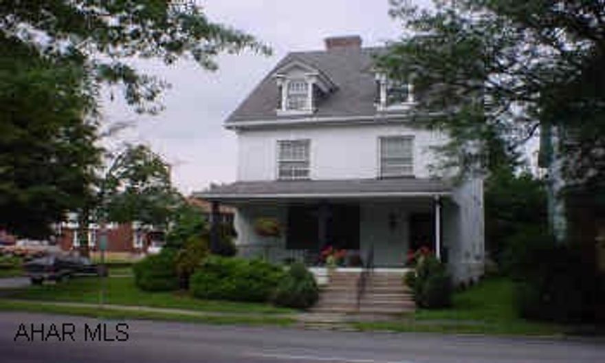 2-car garage, $50/mo. Stately corner brick with 3 apartments, tenants pay electric, 2- car garage, very good condition. (2nd floor vacant)