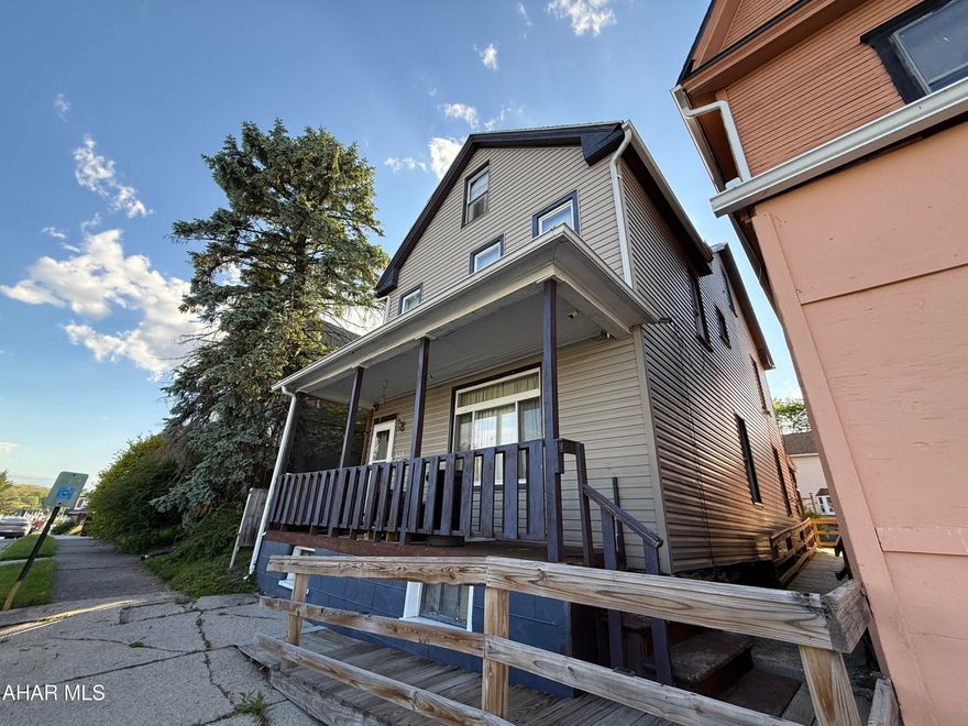 Three bedroom, one bath handyman special with plenty of potential! This home features a spacious first floor with great living space, a large kitchen ready for your personal touch, and three bedrooms located upstairs. Whether you're looking for your next investment property or a home to make your own, this property offers a great opportunity to add value and build equity. Don't miss the chance to bring your vision to life!