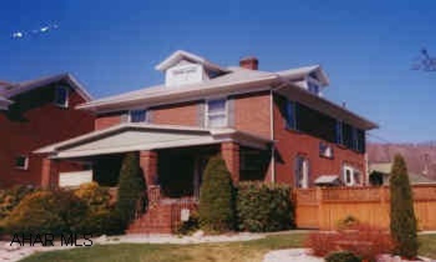 BEAUTIFUL ALL BRICK ON DOUBLE LOT WITH INGROUND POOL, CHERRY KITCHEN WITH GARDEN WINDOW, LIVING ROOM WITH FIREPLACE AND BUILT-IN BOOKCASES, LARGE FORMAL DINING ROOM, LARGE DOUBLE DECK.  ADDITIONAL PARKING BESIDE GARAGE, SMALL BAR AREA OFF POOL WITH ELECTRIC & CABLE, POOL HEATED WITH SOLAR COVER.