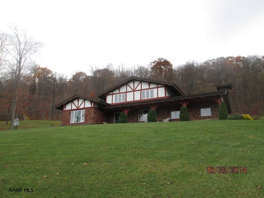 IN GROUND POOL  16 X 36 WITH PAVILION , 2 LARGE POLE BUILDINGS 40X32&16 X20 2STORY SECTION HEATED / 41X26 POLE BLDGHOME HAS CENTRAL AIR 2 UNITS FIRST AND 2ND FLOOR, LAUNDRY CHUTE, PELLA WINDOWS, PLASTER WALLSPOLE BUILDINGS COULD BE SUITABLE FOR HORSES.