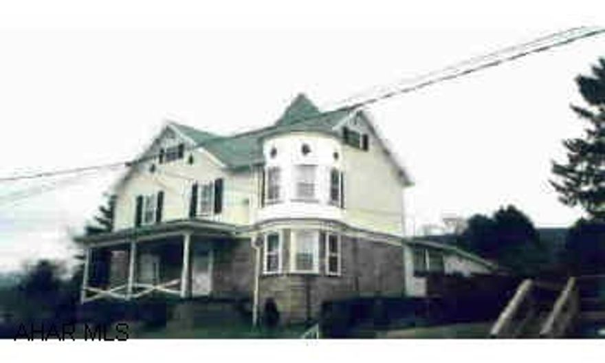 I-99 Tyrone Exit, R onto PA Ave., past Papermill, next st. turn R, go 1 block turn R. House on L. hardwood flrs., turret, newer roof, vinyl windows J-479 I-99 Tyrone Exit, R onto PA Ave., past Papermill, next st. turn R, go 1 block turn R.  House on L. hardwoods flrs., turret, newer roof, vinyl windows J-479