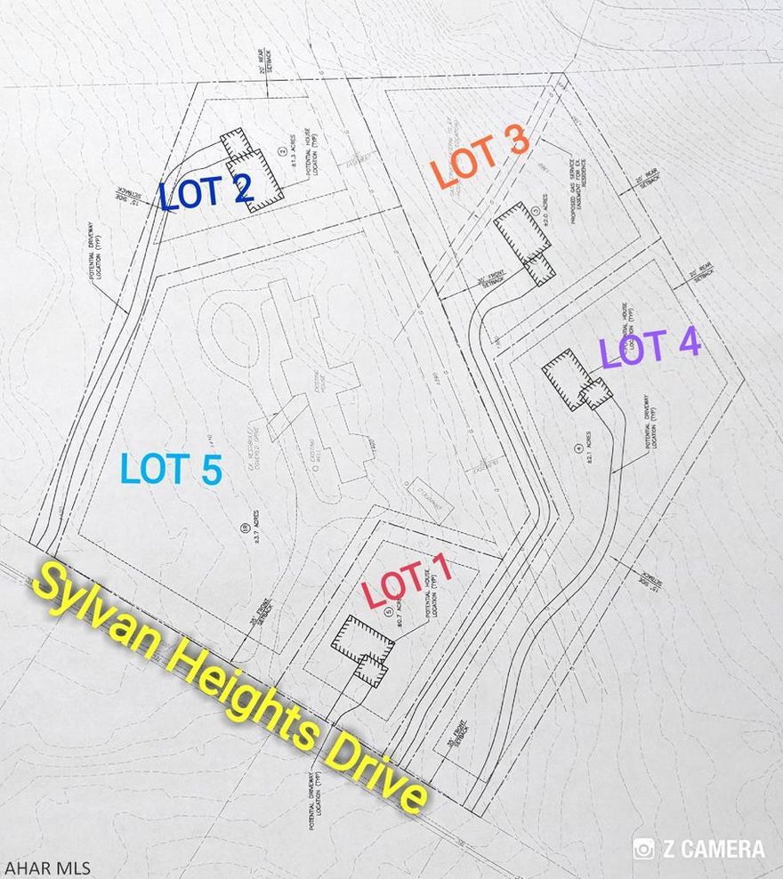 Rare opportunity to own land off Sylvan Heights Drive in Hollidaysburg! Lot is wooded with seasonal views and you can add your own private driveway. Lot size is approximate pending municipal approval.
