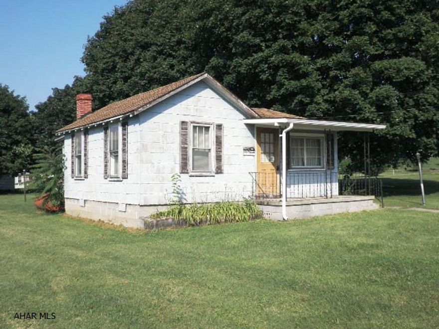 Sale subject to court approval.   Guardian selling As Is.   Possible Asbestos siding.  Inground canisters observed - assumed to be for termite treatment.  Front gable roof is shingle; rear roof is flat or shed-type of unknown finish. Part of the foundation is crawl space - furnace located in crawl. Square feet is approximate.