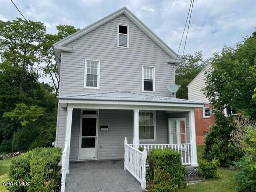 Nice home close to schools in Cresson Boro. This house has new roof, vinyl siding & thermal pane windows! Large deck on back with pool is priced to sell!