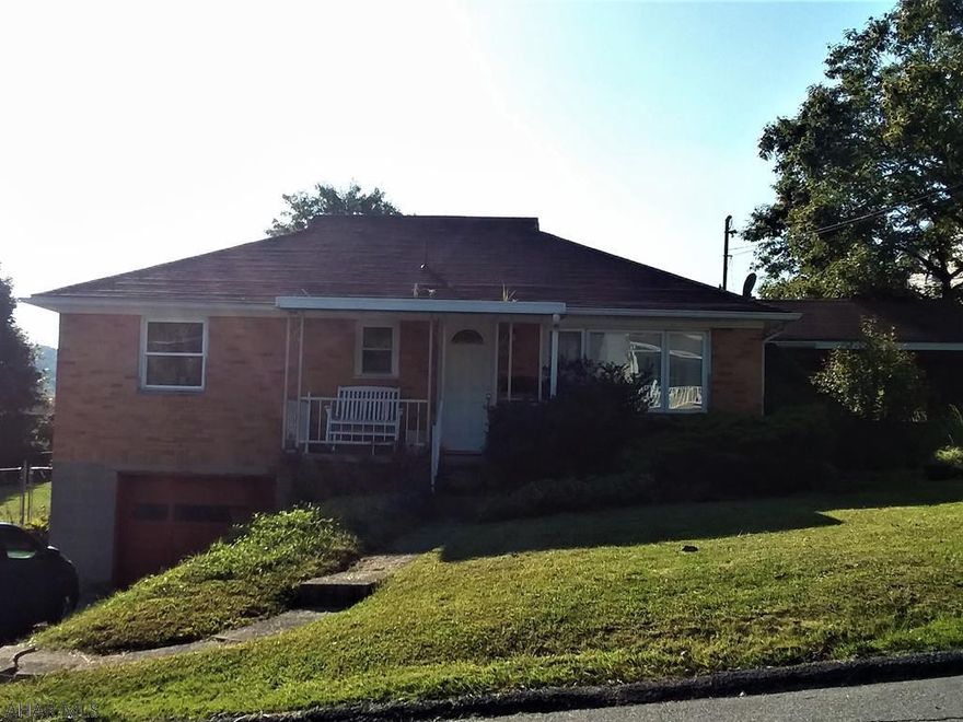 All brick home with 3 bedrooms and 1 bath. Home is situated on a large fenced-in yard of 0.27 acres. One car integral garage. Oil heat. Great potential for a starter home. Why rent when you can own!