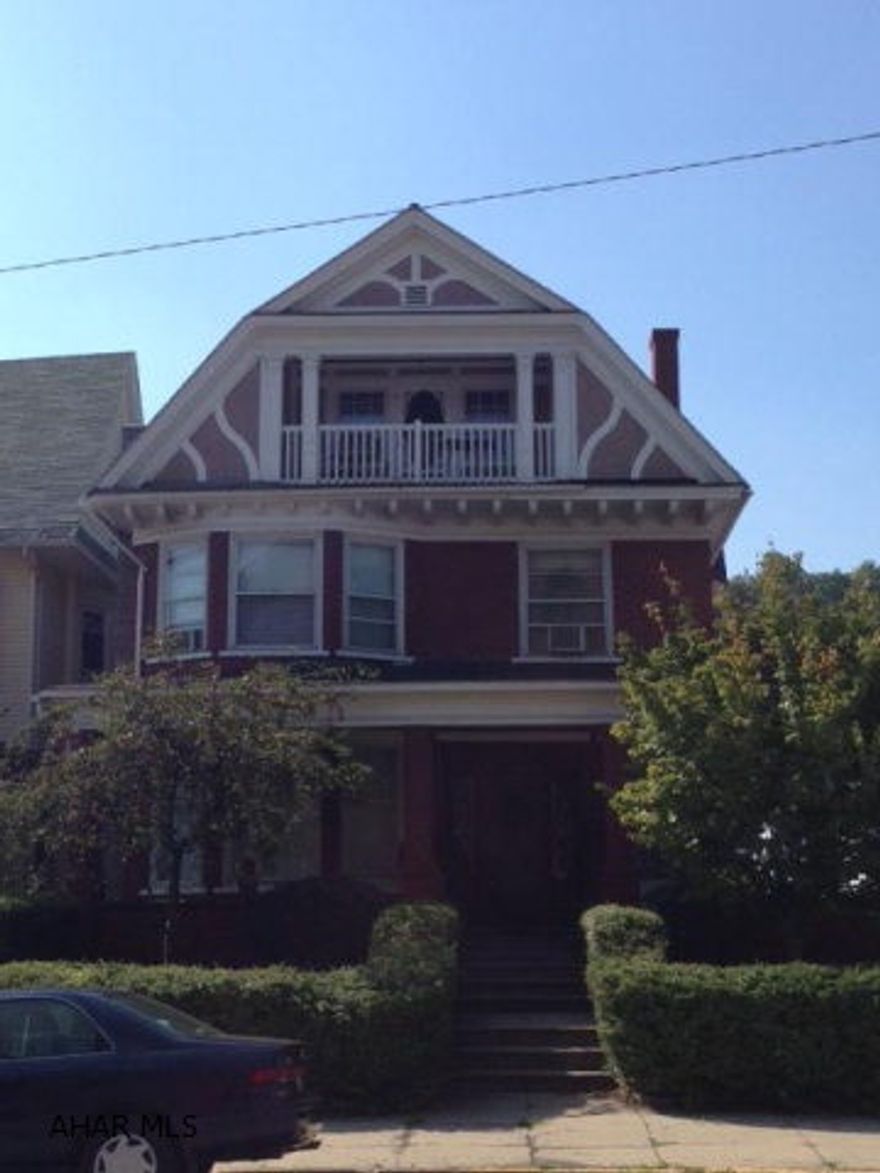 3rd Floor apartment is a nice one bedroom and includes water, sewer, and trash for $350.00. Current tenant is on a month to month. Beautiful home on first two levels (was previously an attorney's office) is zoned commerical. See listing number #40172