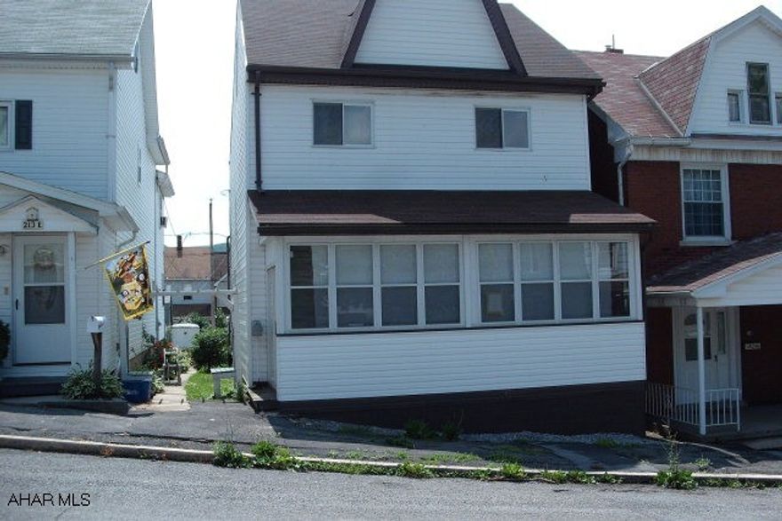 For this price this is a great home. Newer roof, furnace, central air. Off street parking in the back of property.