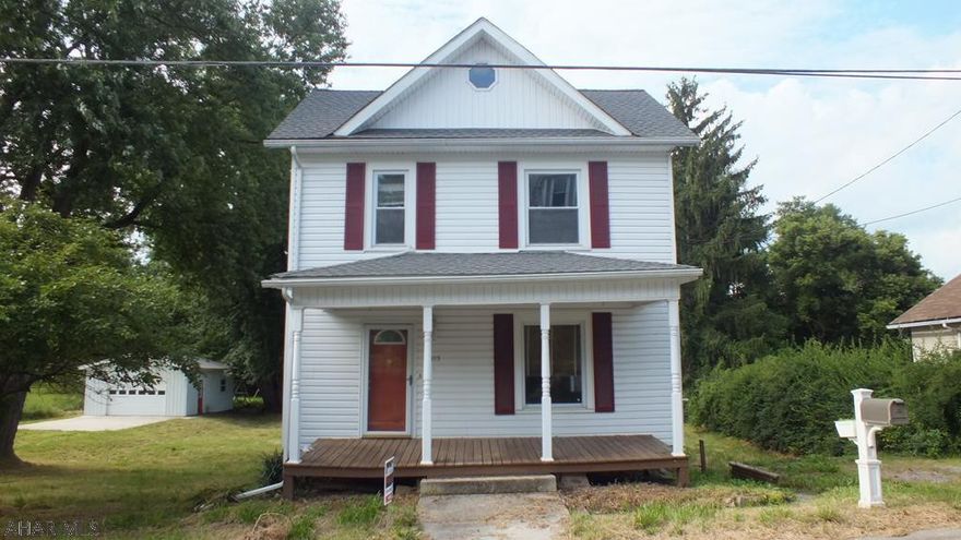 New Enterprise 2 story needs some TLC, but could be nice with some work. AS-IS sale. Seller will make no repairs.