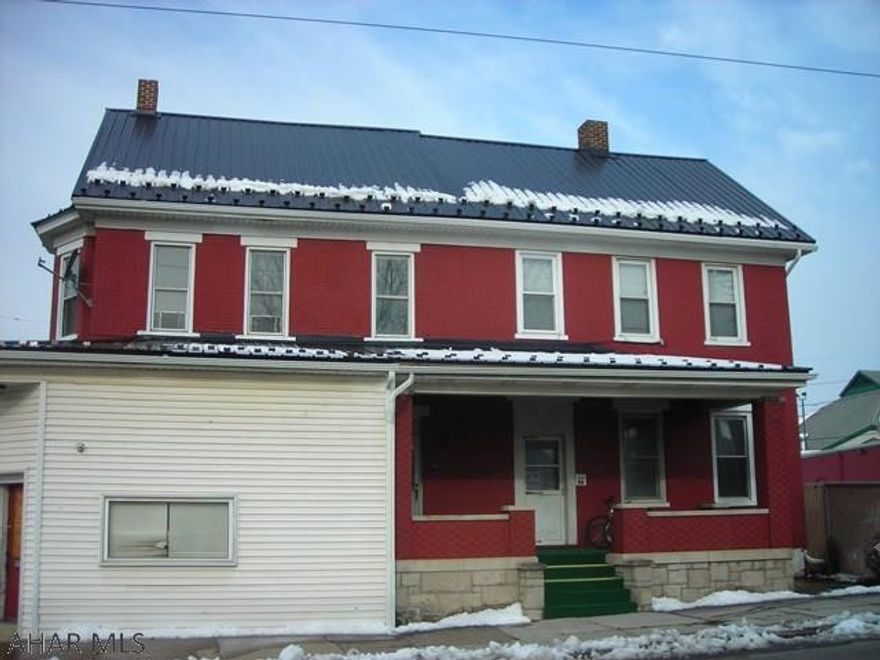 Nice 4 unit, needs some completion, w/ store front on ground level, to be converted to efficiency. Great potential for rental income.