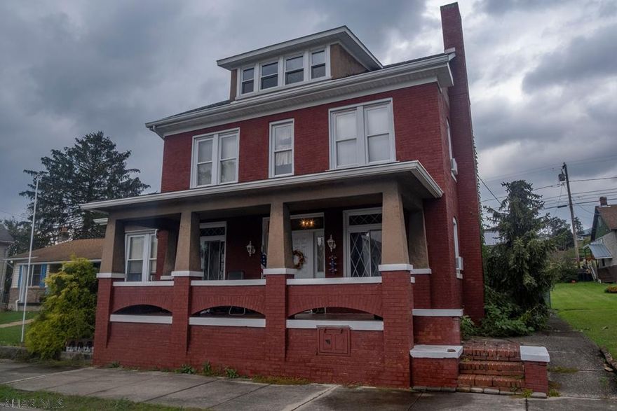 Stunning 3 story home with endless space. Large living room  and dining room for entertaining . Beautiful updated kitchen.. home features 3 bedrooms with 1.5 bathes. Walk up attic was a mother in law suite. Great outdoor space in the back yard with a 1 car detached garage. Seller will make no repairs. This is a must see..