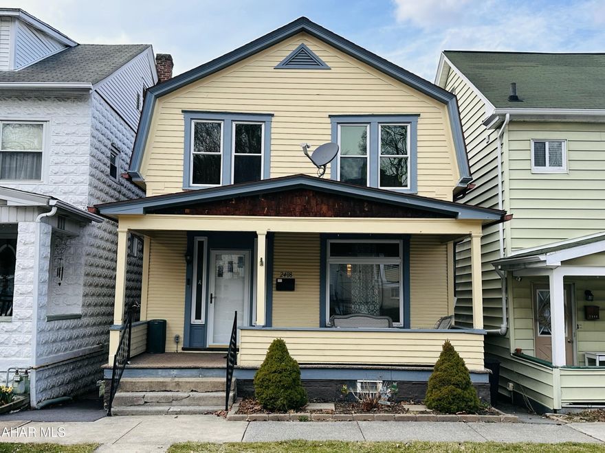 Come take a look at this adorable 3 bedroom, 1.5 bath home in the heart of Altoona! Just minutes from everything-this house offers a spacious eat-in kitchen, first floor laundry, and a bonus office/half bath off of the dining room. Plenty of living space inside, and an oversized rear deck make this this a perfect entertaining spot as well. With off-street parking, and a fenced in yard, this home is a perfect gathering space for friends, family, guests, and even loved ones of a four legged variety!! Schedule a showing today, and see how this house could be your perfect home!