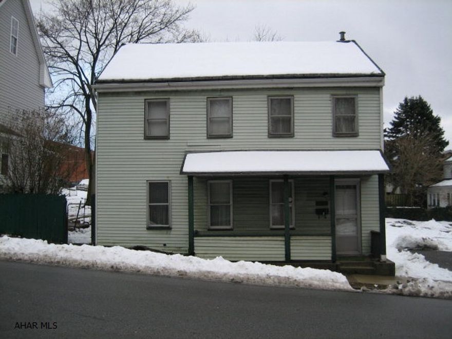 Needs TLC.  Sold AS IS.  Located in Historic District.