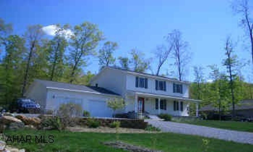 All new!  2 year old 2 story - 3 BR, 2.5 bath. Open living area. Cherry kitchen- on @ 1 acre