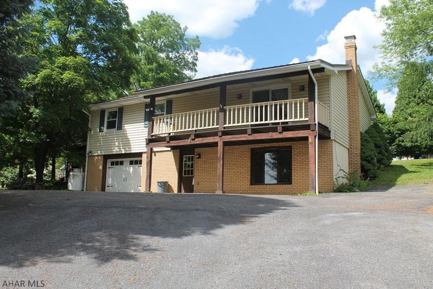 Beautiful 3 bedroom raised ranch . This home is situated on a half acre of wooded ground. New flooring throughout much of the main floor of the home. Enjoy a second living space in the finished basement with a coal stove and 3/4 bath featuring a walk-in tiled shower. Partial brick exterior and metal roof make this home energy efficient. Finally the home has an integral garage for convenience.