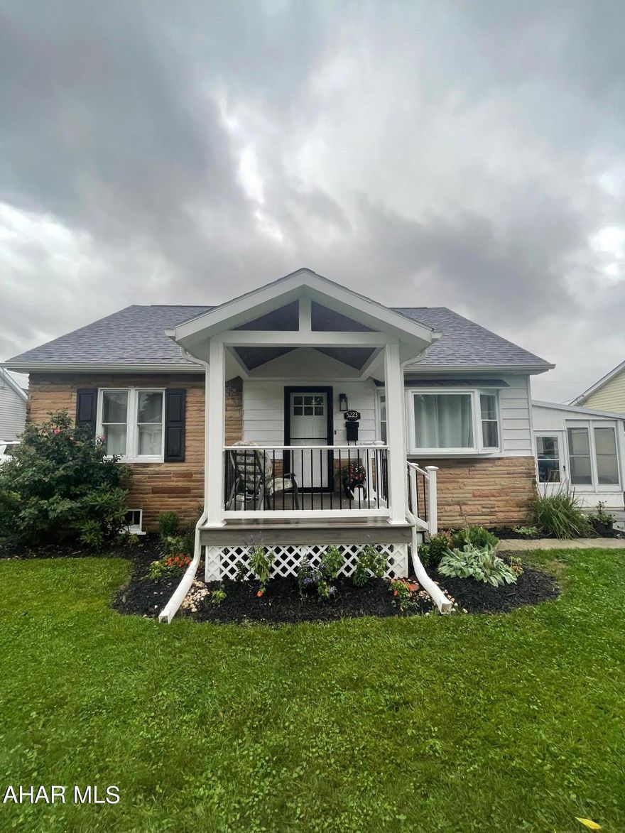 Looking for move-in ready? Well, you have arrived! This stunning Cape Cod in Eldorado has been meticulously cared for and is ready for a new owner. Enjoy the neighborhood view on the covered front porch and step inside to nestle into the cozy living room. Back the hallway you will find the recently remodeled, luxurious full bathroom and two first-floor bedrooms both with large closets. Upstairs is a third, expansive bedroom and large closet, as well as storage space that extends the length of the house behind each side of the room! The dining room features built-in cabinets and leads into the kitchen containing a gas stove, garbage disposal and dishwasher. The basement has it all! Your perfect entertainment space contains a gorgeous bar and family room, as well as office space, laundry room and half bath! Pop into the sunroom and make your way to the fully fenced-in backyard and relish the summer and autumn evenings sitting around the firepit. This home is perfect for anyone either just starting a family, or ready to downsize. Call to schedule your tour today!