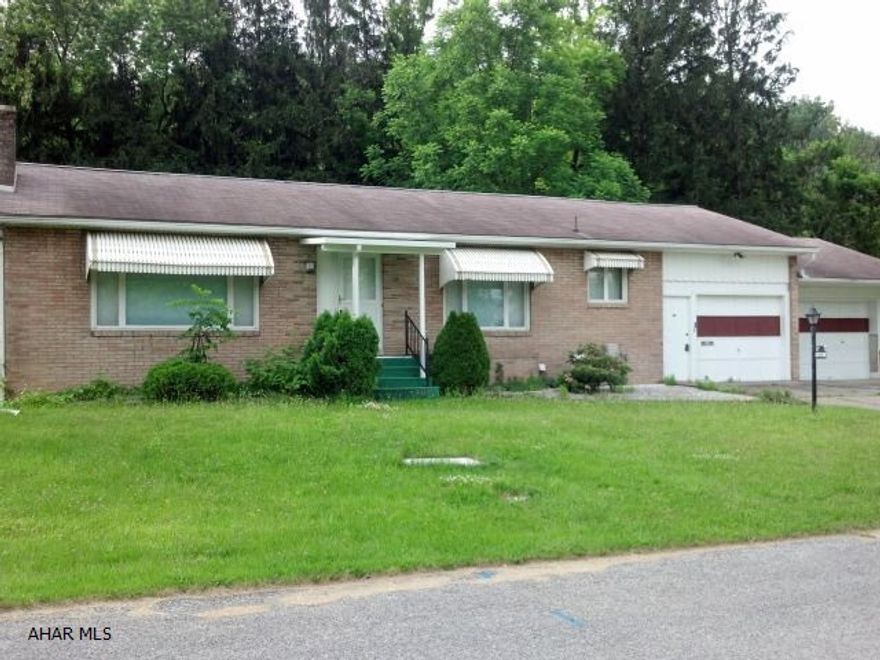 Such a great buy! Spacious 3 or 4 bedroom ranch with finished basement, 2 fireplaces, 2 over-sized attached garages. Seller will pay 1st year flood insurance with an acceptable offer.  No recent flooding issues in many years, as per son- who is POA.