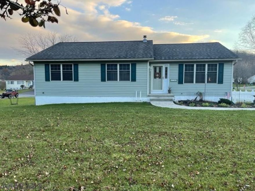 Well maintained 1 story home for sale on large corner lot. 3 BR, 2 BA home has lots to offer. Master BR with its own full shower. Basement can be finished to your liking. Integrated 2 car garage. Not much to do other than move in and enjoy.