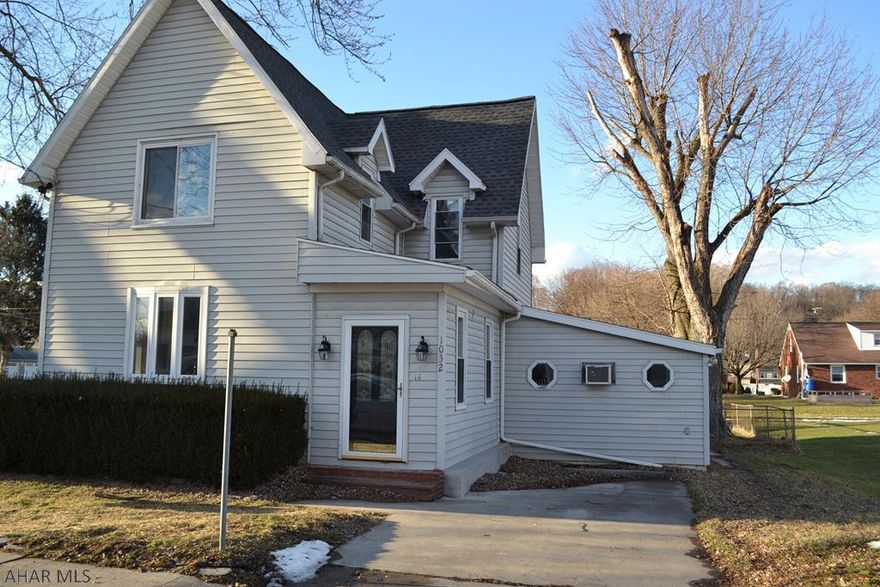 Remodeled beautiful large 4 bedroom 3 full bathroom home. This home has a first floor wing dedicated to the "master of the home" with an office, master bedroom and bath, guest bathroom, and laundry room. Lots of space to spread out with 2 entertaining rooms on the first floor as well as a central dining room. This home also has a brand new kitchen with lots of counters and beautiful quartz countertops. The yard is huge! More than a quarter acre it has a section that is fenced in for your pets, large half covered deck and lots of parking off the alley in the back as well as a front driveway. Central air and heat. LARGE home with lots of space inside and out! Included are all new appliances including washer and dryer.