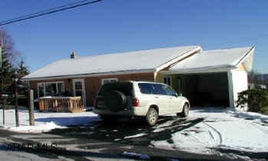 A little remote-yet close enough: Watch horses from your backyard, this 2BDroom home set on large lot, with finished basement. Hollidaysburg school district, vinyl covered carport. Average electric 95.20 (low 48.00, High 196.00)