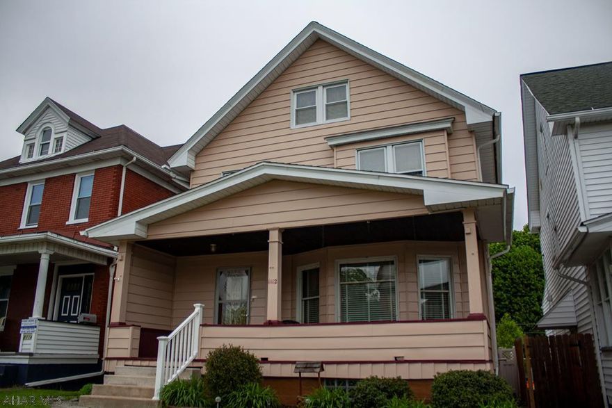 Great 3 bedroom Home with 1 full bath. Move in Ready. Great location.  This home has so many possibilities. Features 2 porches and a balcony, large living room, dining room and kitchen. Fenced in backyard. Great home for a first time buyer. Schedule your tour today.