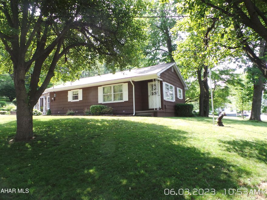 ALL OFFERS TO BE IN BY TUESDAY, 6/13 AT 5:00PM. Cute 1 story - 2 bedroom home in Lakemont on a mature nicely landscaped lot with low taxes, nice kitchen, family room, 2 sheds and off street parking.  Includes all appliances.  Carpets to be cleaned.