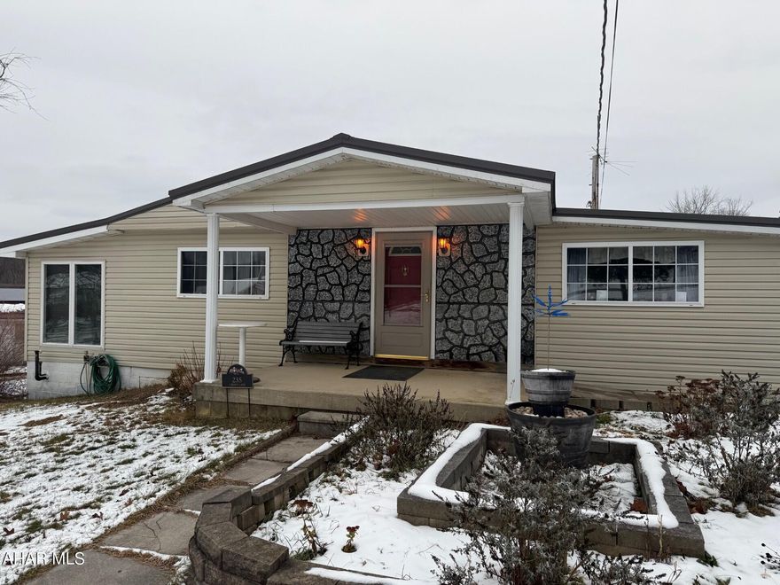 Looking for one story living? This one is for you! Welcome to this 3bd, 3 bath home on over an acre of ground with a 2-car garage. This unique home offers a sunroom off the living room, along with a walk out 3 season room. The large basement is great for storage or can be finished for extra space. Outside has great pavilion perfect for entertaining and watching the beautiful herd of deer eating from the pear trees. Property was once used as a hobby farm. Sellers are MOTIVATED!!!