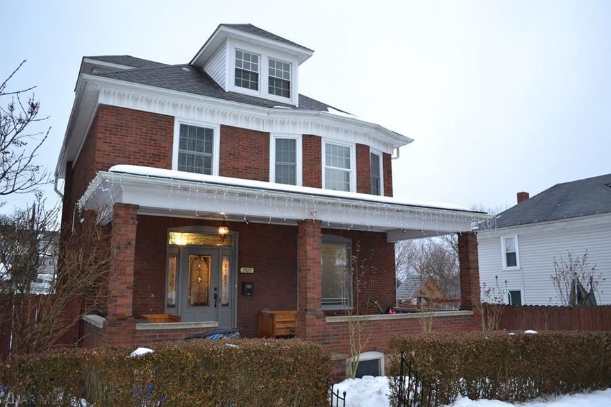 Beautifully remodeled large brick home priced to sell fast! 4 bedroom 2 bath with a huge kitchen w/Granite counters, bamboo wood floors, new drywall, insulation, trim and paint. Newer windows, central air, huge deck with hot tub that opens to a large 60x120 fenced yard with sunk-in above ground pool. 2 car garage, and patio out back for the fire pit. Dry basement could be used as extra living space. Attic could be finished for more space. This home is sure to please and delight the eyes while providing space inside and out for the whole family. Don't miss it!