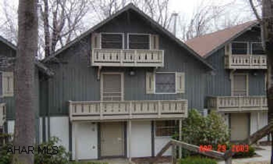 Blue Knob Resort.  2BR condo.  Assoc. dues of $403/qtr. includes trash, exterior maintenance and use of pools. Blue Knob Resort.  2BR condo.  Assoc. dues of $403/qtr. includes trash, exterior maintenance and use of pools.