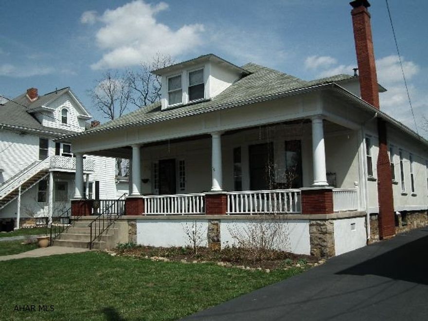 You have heard this before...but you really need to see inside this home! A mix of old and new, the quaint foyer welcomes you into a spacious LR with fireplace and original H/W flr, DR is perfect for those family meals, spectacular kitchen has plenty of beautiful hickory cabinets, quartz counters and ceramic flr, additional eating area or sitting area off kitchen has wide plank hard wood with tons of natural light and double hung doors leading to additional family or friends entertaining space on this newly built deck. 2 spacious BR on 1st flr. and full BA with ceramic flr and tub surround, cultural marble vanity. 2nd flr beautiful spacious Master Bedroom with H/W flr, Master bath with ceramic shower and two bonus areas with H/W flr and wall closet. Yard is fenced with landscaping.