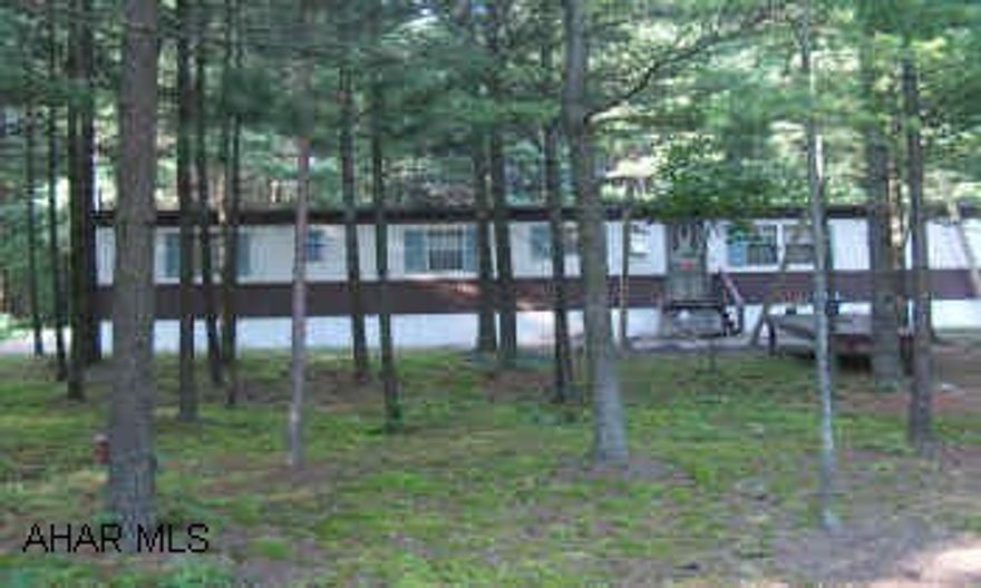 '79' mobile home on 2+ acres of wooded land. Great area for hunting. New roof- New water filtration system. Large shed or small barn. Great for hunting camp- or starter home. next to State game lands & State Park