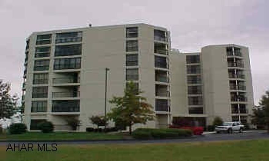 Beautifully decorated end unit Condo with a wonderful view. Condo has 3 balconies w/ 1 enclosed. Condo fee $225.00 per month, includes trash and snow removal, water & sewer. Pets allowed up to 20 lbs.
