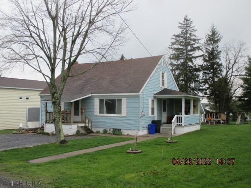 3-4 bedroom well maintained home on quiet street in Carrolltown.  Home had one of the bedrooms on first floor turned in to a laundry and 2nd floor has a storage room between the two bedrooms that could be turned in to a second bathroom.  Newer oil and coal furnace.