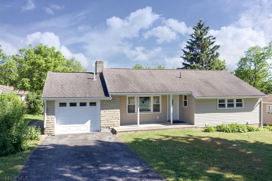 This one story home in the desirable Sylvan Hills area is a rare find.  The home is situated on an approx. 0.6 acre lot and features 2 bedrooms, 2 full bathrooms, and an unfinished basement with lots of potential.  Hardwood floors throughout!  The home also features central air and a 1st floor laundry.  There is also an enclosed porch, an attached garage, and detached garage. With a little bit of TLC, you can make this place your own!