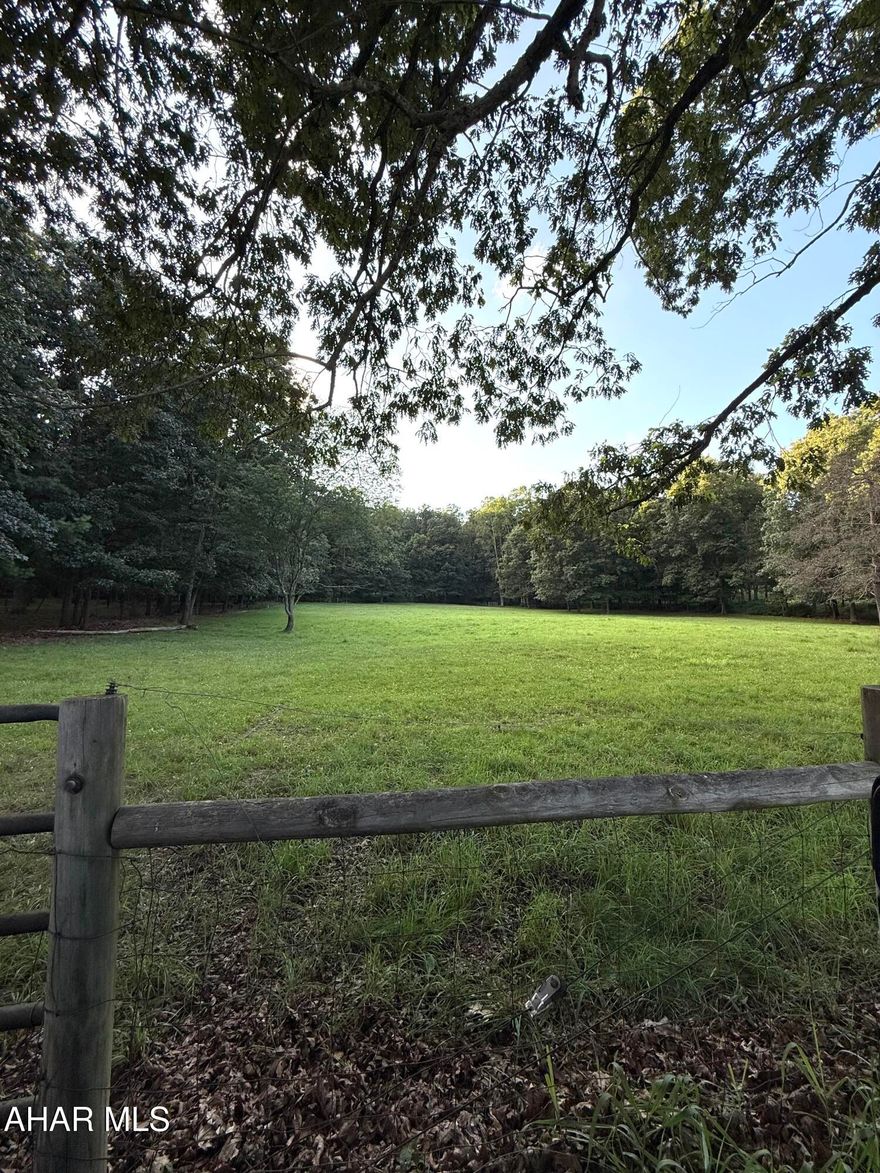 If you have been Waiting & Looking for a Beautiful, Flat, Partially Wooded with walking paths, Partially Cleared, Partially Fenced 5.08 Acres that butt up against State Game Lands, that Passed a recent Perc Test and was recently Surveyed...You Just Found It!! Build your Dream Homestead and create memories on this Perfect Piece of Heaven. Tyrone School District, Warriors Mark Twp. Priced to Sell.