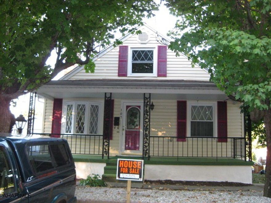 Very well maintained 1 1/2 story cape cod. Located in very nice rural setting. Property features master bedroom, full bath, kitchen, dining room and living room on 1st floor. Three add'l bedrooms with plenty of storage space on 2nd floor. Deck in back and very nice sitting on front porch.