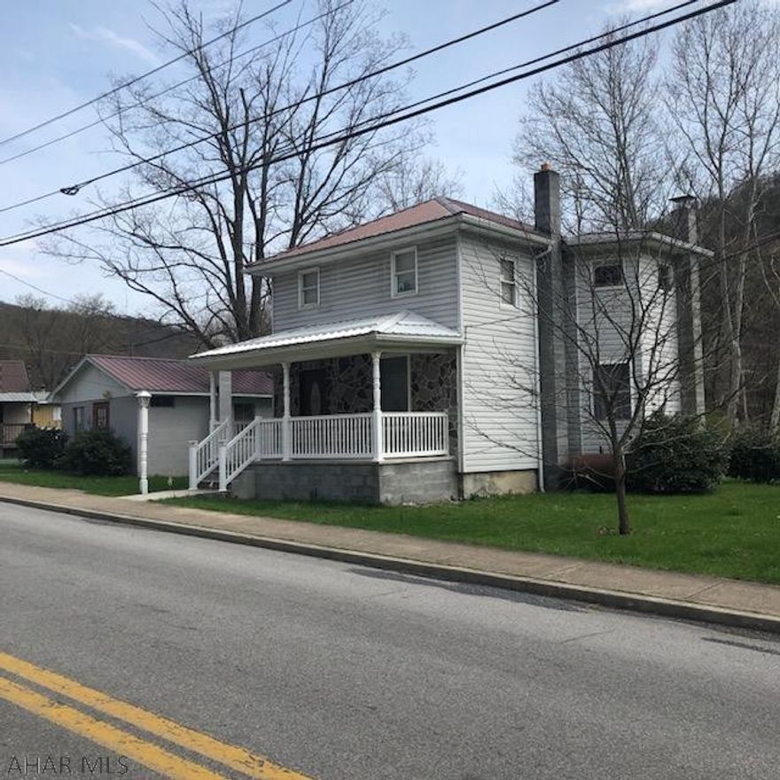 Terrific buy on this comfortable home located in the Coaldale Borough.  This home has a lovely covered front porch, open kitchen to dining area, first floor laundry/mud room and a level back yard with views of a stream located at the rear on an adjacent property.  Very affordable!  Schedule your tour right away!