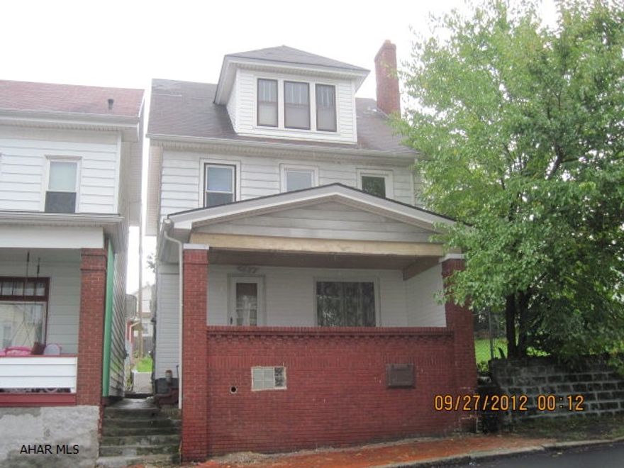 Newly painted, new vinyl flooring and carpet, some new windows. Off Street Parking. Good condition, Energy efficient furnace. First floor laundry. Fireplace closed up.